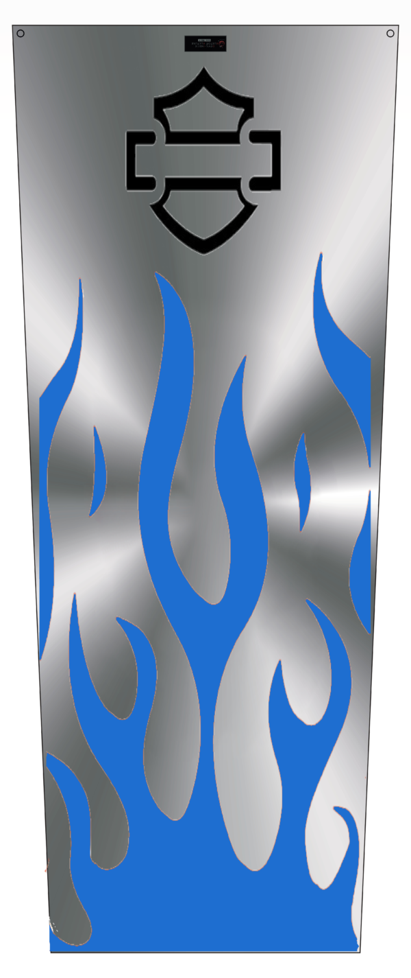 Blu flames